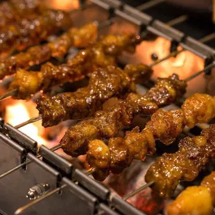 GUI Street lamb kebab! The unique aroma and deep taste will turn anyone into a meat lover! Eat it like you mean it!