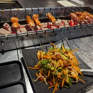 Premium Pork Belly Skewers