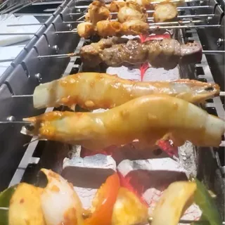 Jumbo Shrimp Skewers
