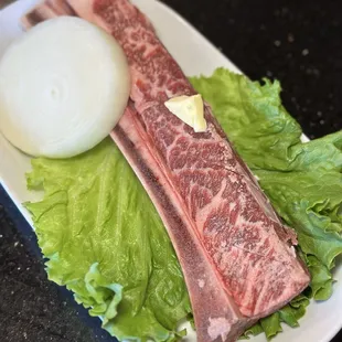 Marinated La Beef Rib
