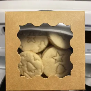 Christmas themed Sugar Cookies