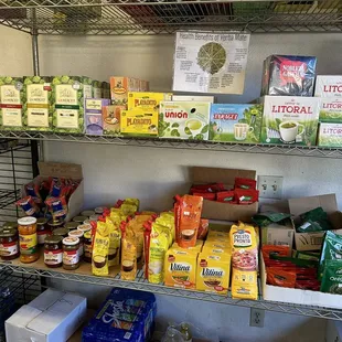 Items sold inside