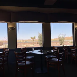 Sitting alongside the runway.