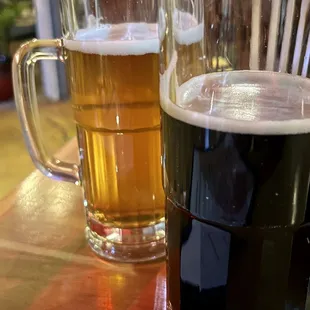 Stout and German Pilsner