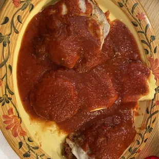 Chicken Parmesan Eggplant Parmesan Cheese Ravioli