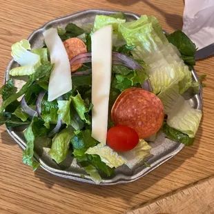 Salad that comes with meal