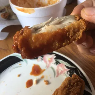 Amazing chicken wings.