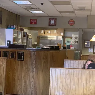 Counter area.