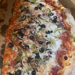 Veggie pizza