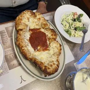 Chicken Parmesan. Yes, one order.
