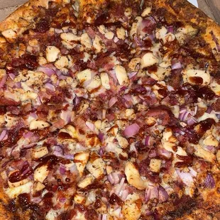 14" Large - The BBQ Chicken