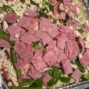 Some of the HUGE &quot;family&quot; size salad