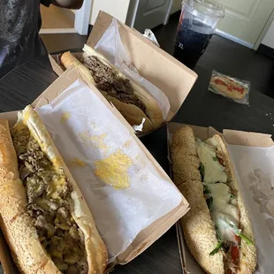 Cheesesteaks and the Pork Italiano