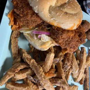 Cajun Grilled Chicken Sandwich