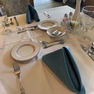 Cutely decorated place setting