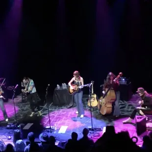 View from the reserved upper level seats.