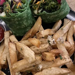 Mediterranean Veggie Wrap