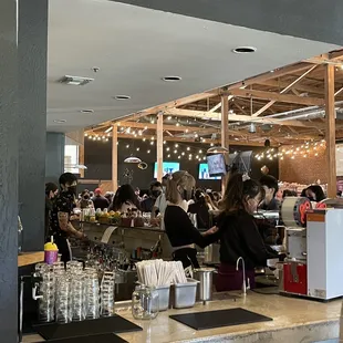 Bar area