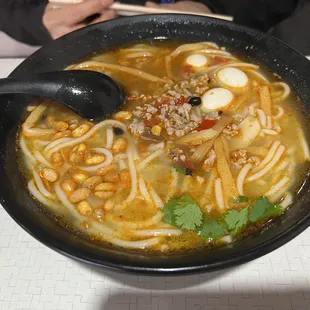 Hot &amp; Sour rice noodles