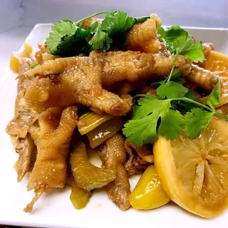 A11. Spicy and Sour Chicken Feet