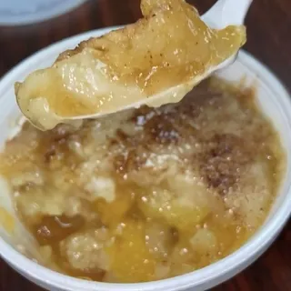 Peach cobbler