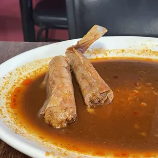 Only was able to get a picture of two of the twelve tamales!