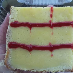 Raspberry Lemon Bar is one of their delicious treats!
