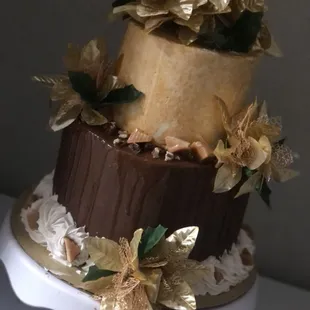 Custom wedding cake