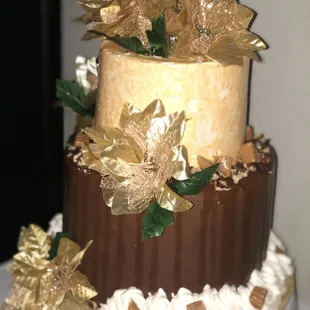 Custom wedding cake