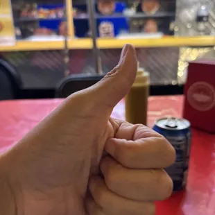 My finger- thumbs up for this place.