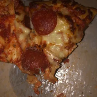 had hope. underneath the cheese? it&apos;s find Waldo.. bad Situation find the good, so let&apos;s all play find your toppings you paid for