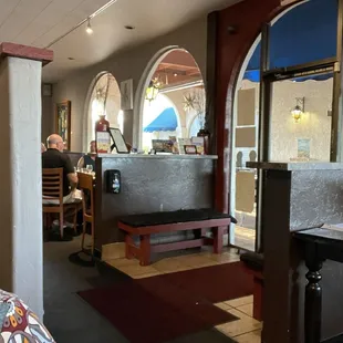 View inside