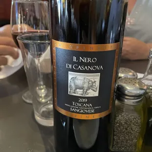 The Sangiovese was really good