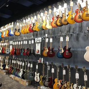 Lots of guitars!