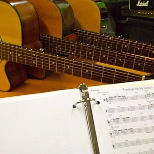 ...we have instrument rentals, and group guitar classes!