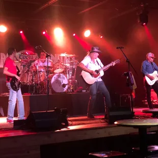 Shot Gun Creek Band performing on stage