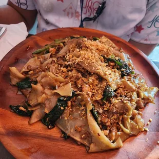 Chicken pad see ew (1 star).