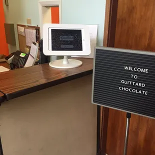 Front desk / Reception area