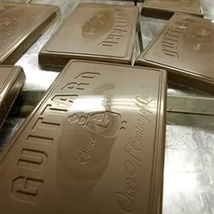 a variety of chocolate bars