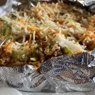 Lamb biryani