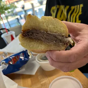 Diamond dip sandwich it's hot and yummy