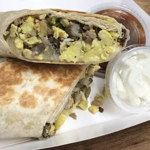 Breakfast Burritos