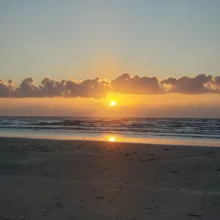 The beach is like four blocks away.