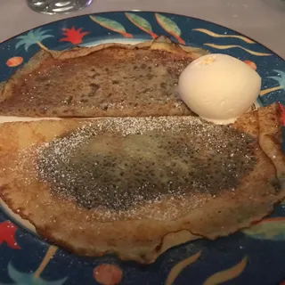 Honey Crepe a la Mode