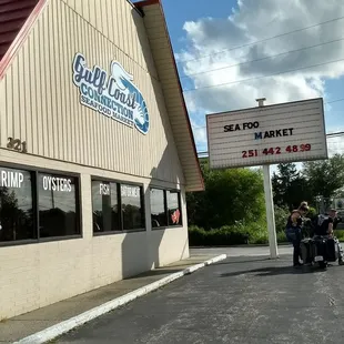 The front of the building. Not far off Dixie Highway.