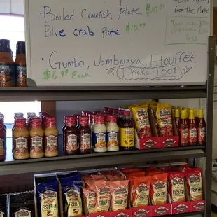 The dine-in menu. They also have another menu for the take-home market items.