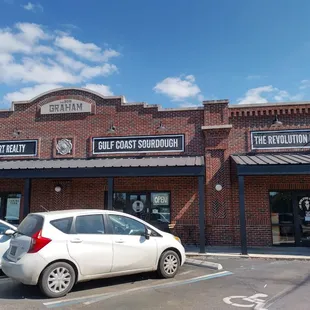 the front of the store