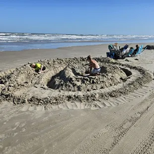 Sand castle