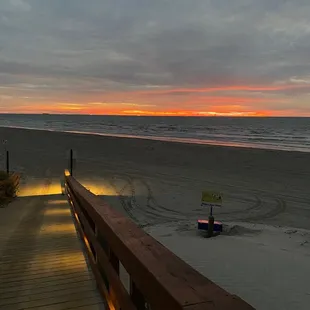 Port Aransas beach from Gulf Waters RV Resort
