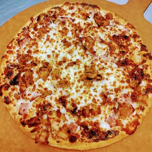 Chicken Bacon Ranch Pizza